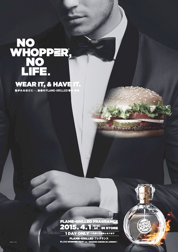 A Whopper of an idea: Burger King to sell Flame-Grilled Fragrance in Japan