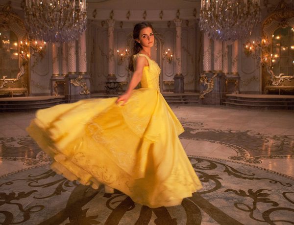 Emma Watson as Belle in Disney's BEAUTY AND THE BEAST, a live-action adaptation of the studio's classic animated film.